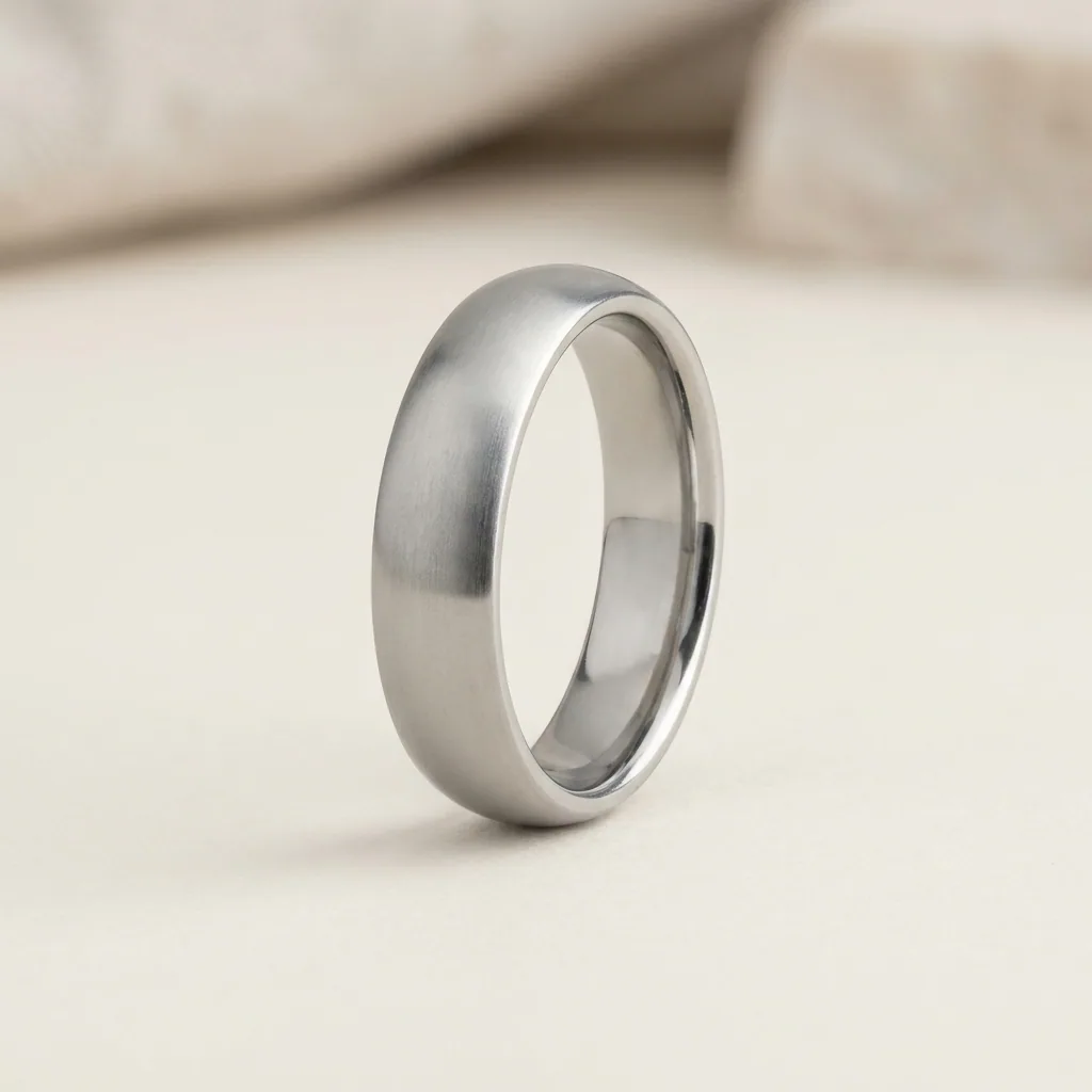 Dome, titanium, The rounded version, for anyone who dislikes an edge.